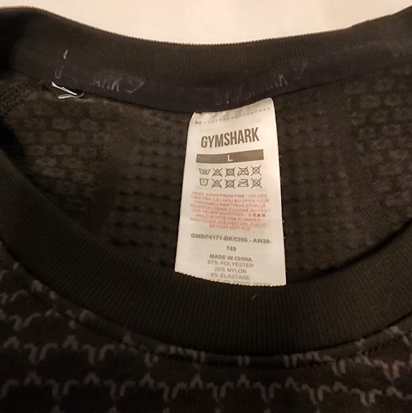Gymshark Onyx Longsleeve Top - Picture 3 of 4